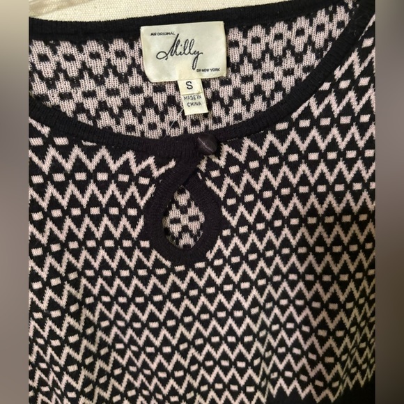 Milly merino wool black sweater - Picture 10 of 12